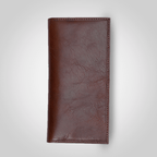 The Vertical Genuine Leather Card Holder — with 12 cards slots - Dellamano