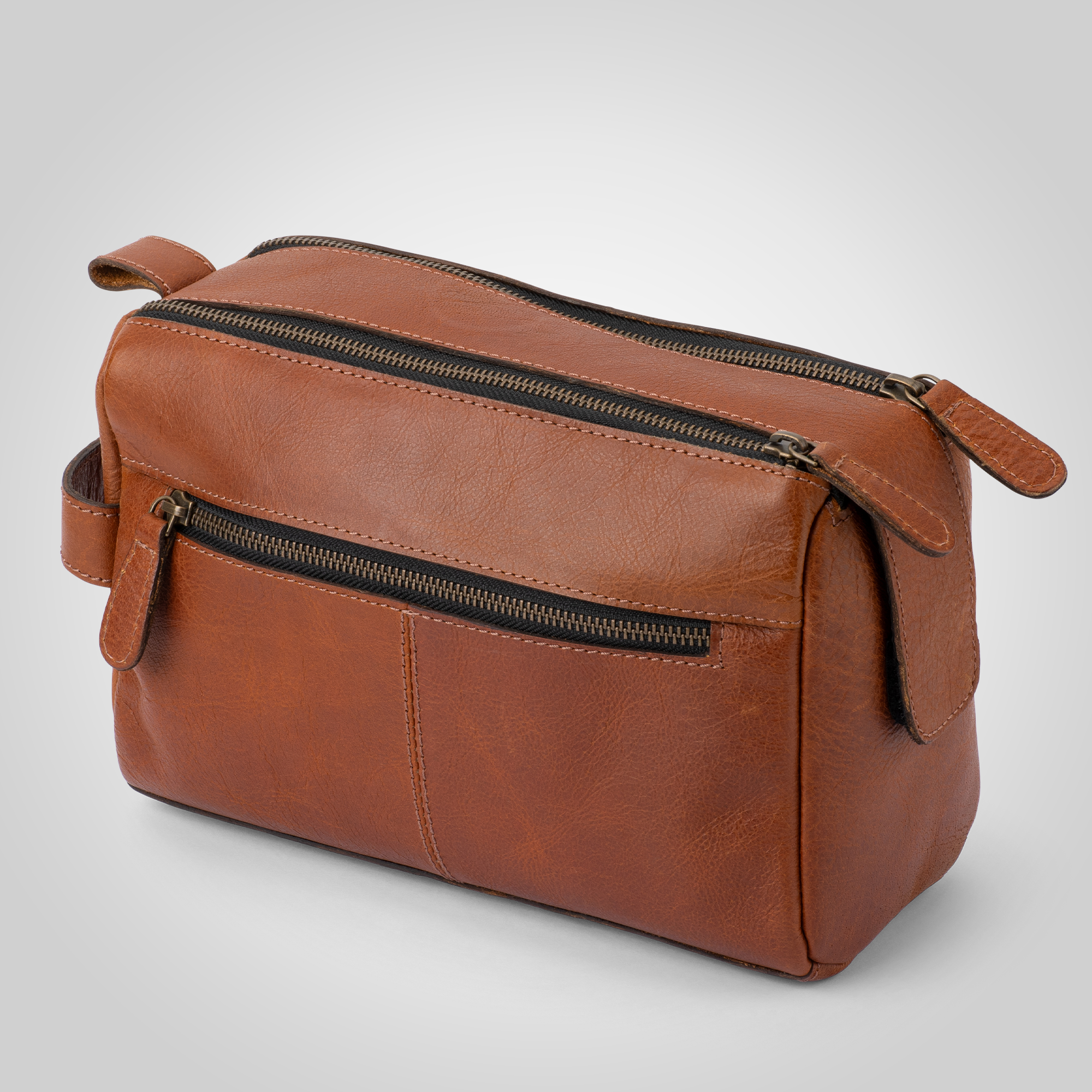 The Groomer - Leather Toiletry Bag