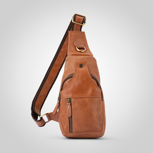 The Sling Leather Chest Bag
