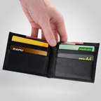 The Keeper - Leather Bi-Fold Wallet - Dellamano