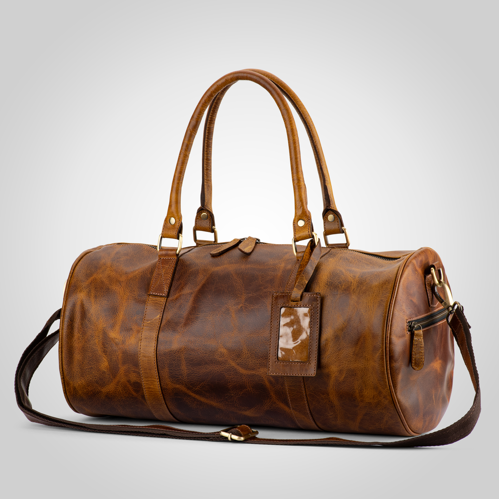 The Voyager - Leather Duffel Bag
