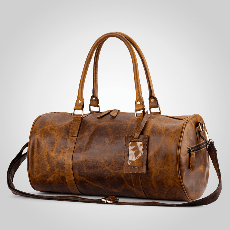 The Voyager - Full Grain Leather Duffel Bag