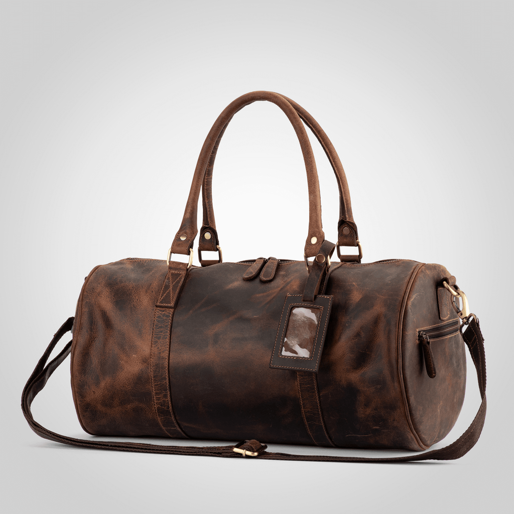 The Voyager - Full Grain Leather Duffel Bag