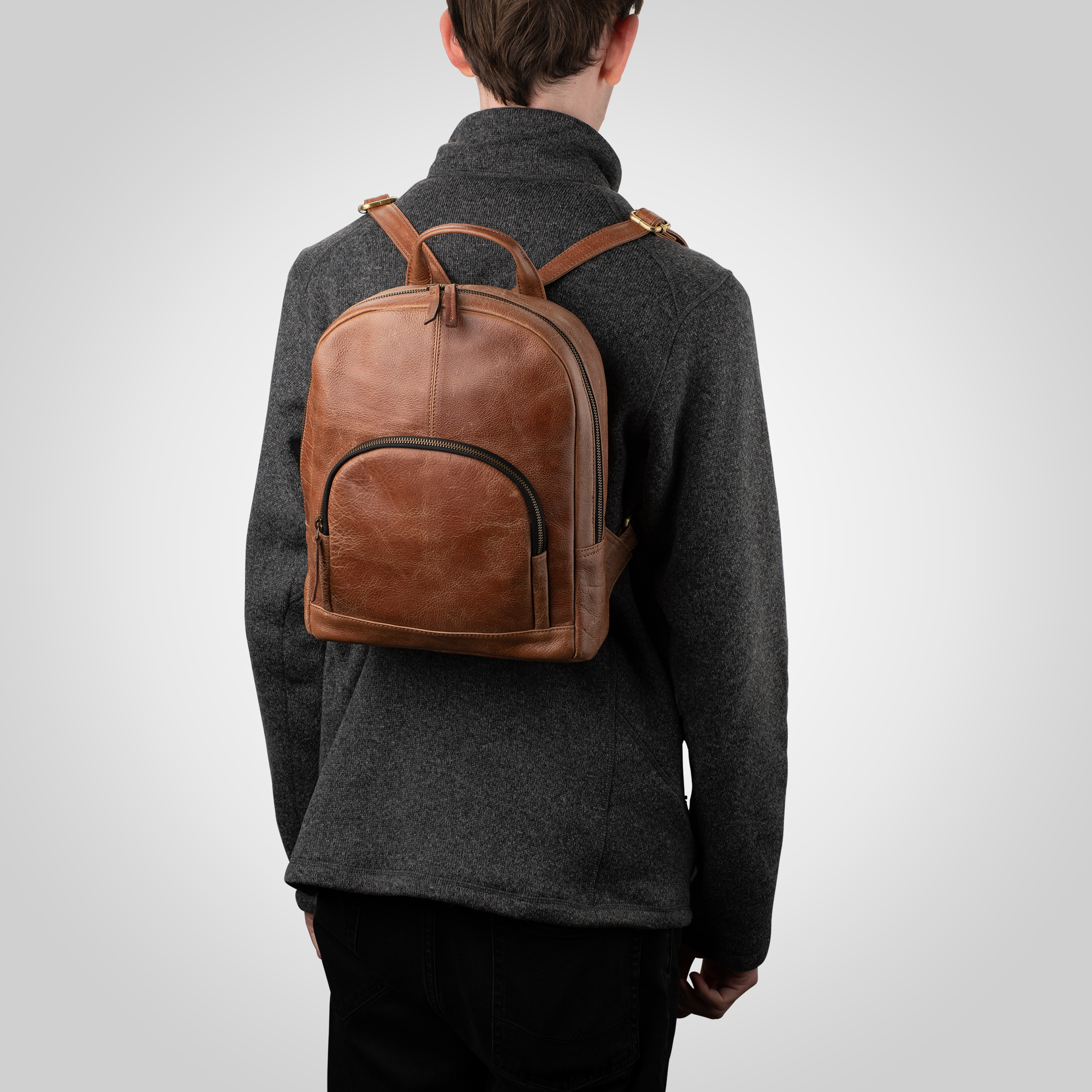 The Nomad Leather Backpack