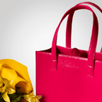 The Everyday Tote – Italian Saffiano Leather Tote Bag - Dellamano
