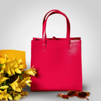 The Everyday Tote – Italian Saffiano Leather Tote Bag - Dellamano