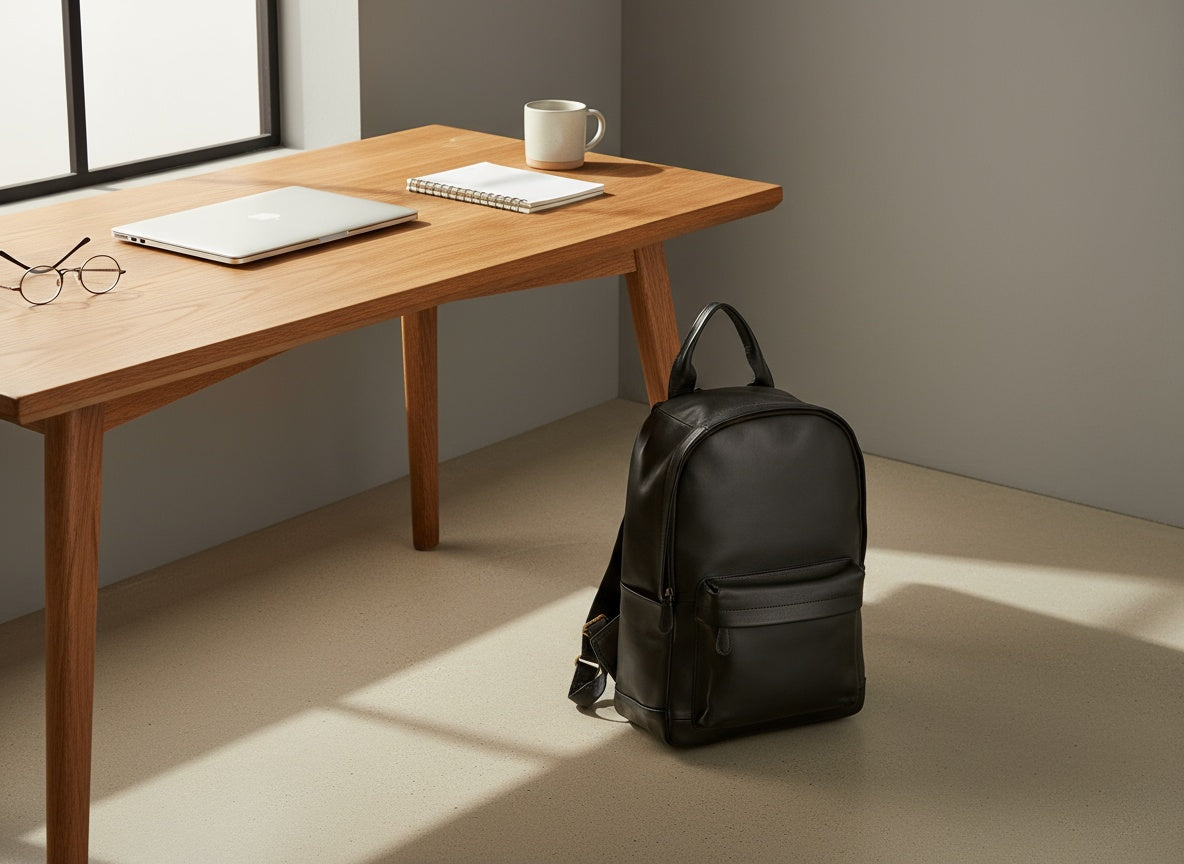 The Urbane – Italian Leather Backpack