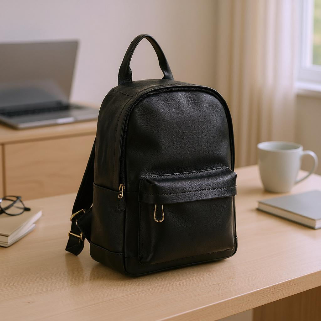 The Urbane – Italian Leather Backpack
