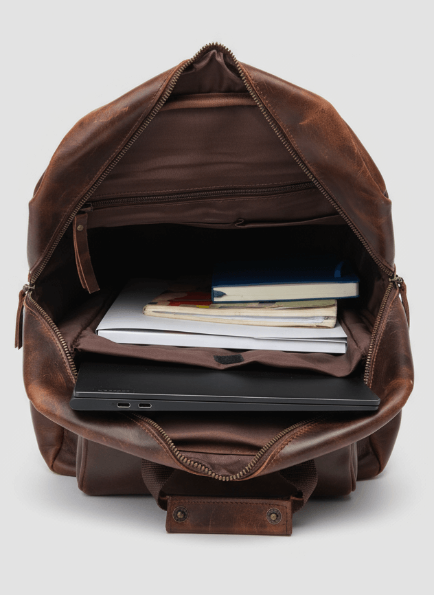 The Pathfinder — Genuine Leather backpack built to Endure - Dellamano