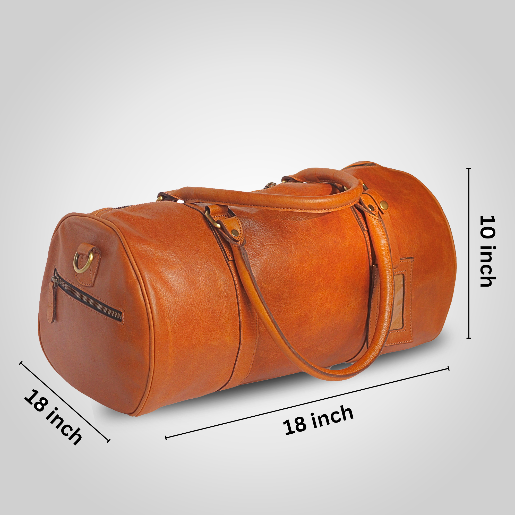 The Voyager - Leather Duffel Bag