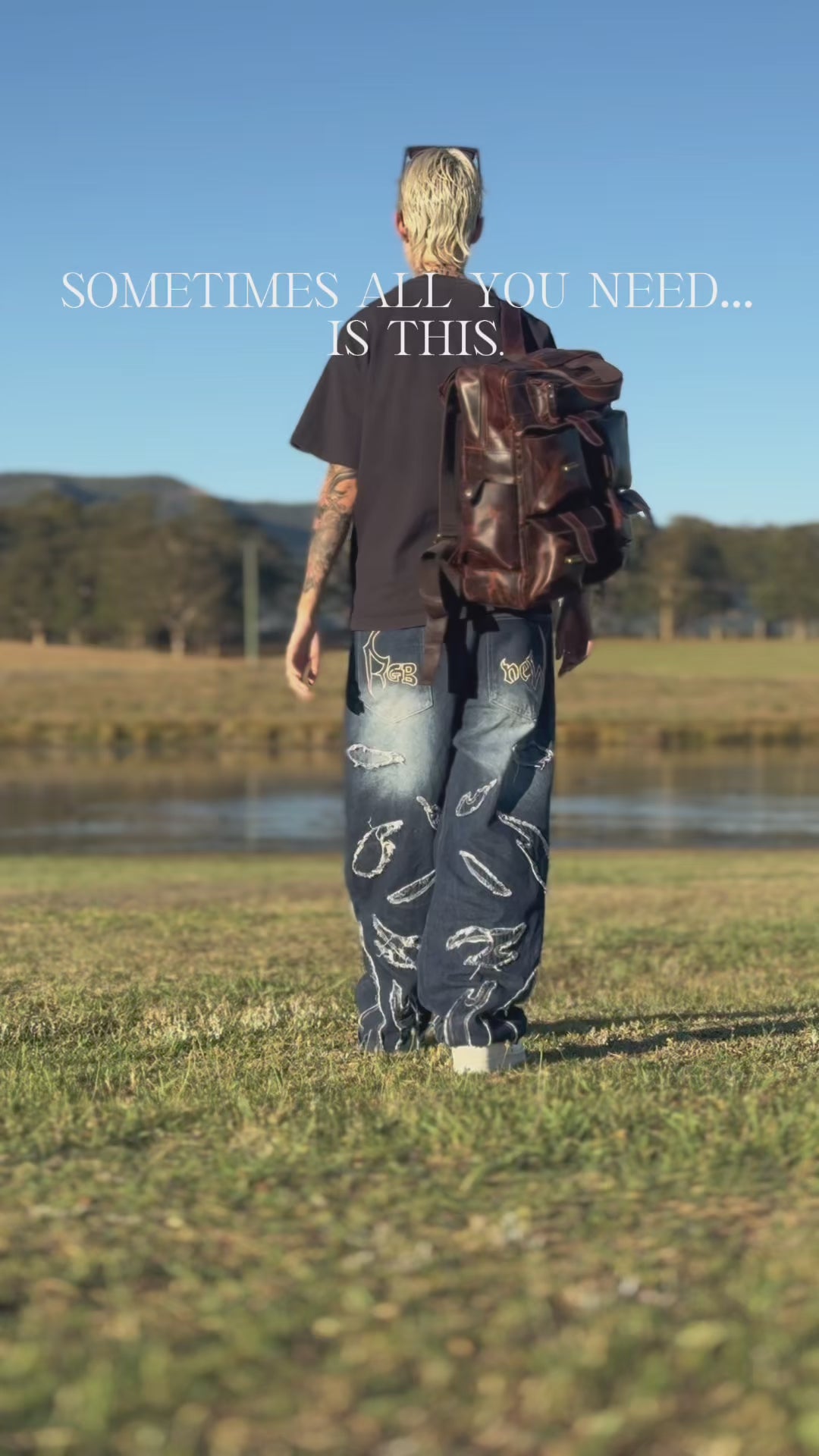 The Pathfinder — Handcrafted genuine leather Backpack with 7 pockets