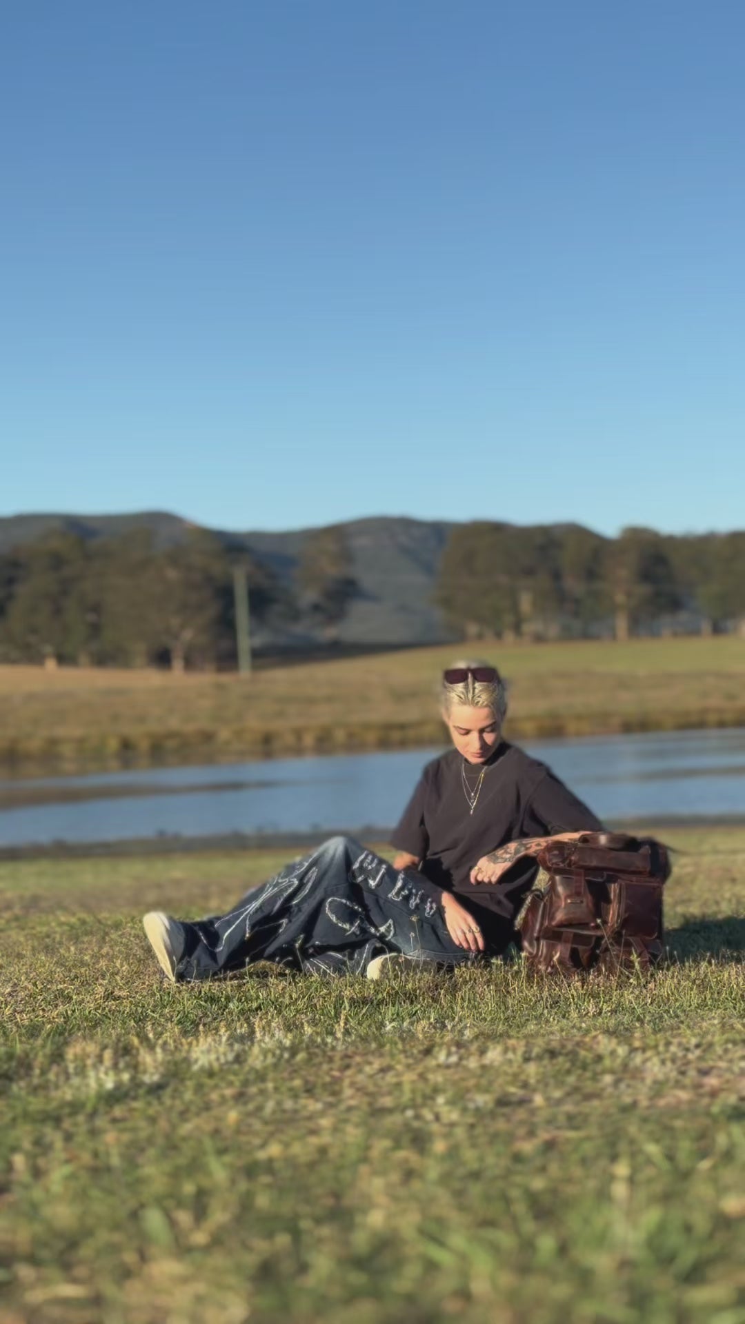 The Pathfinder — Handcrafted genuine leather Backpack with 7 pockets