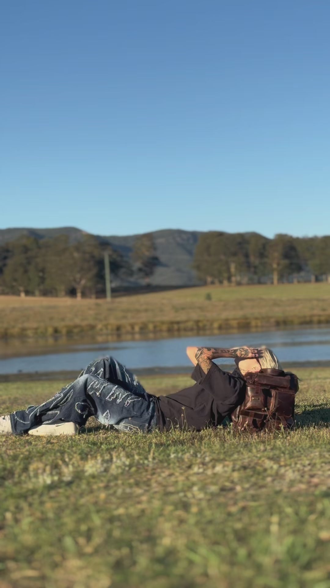 The Pathfinder — Handcrafted genuine leather Backpack with 7 pockets
