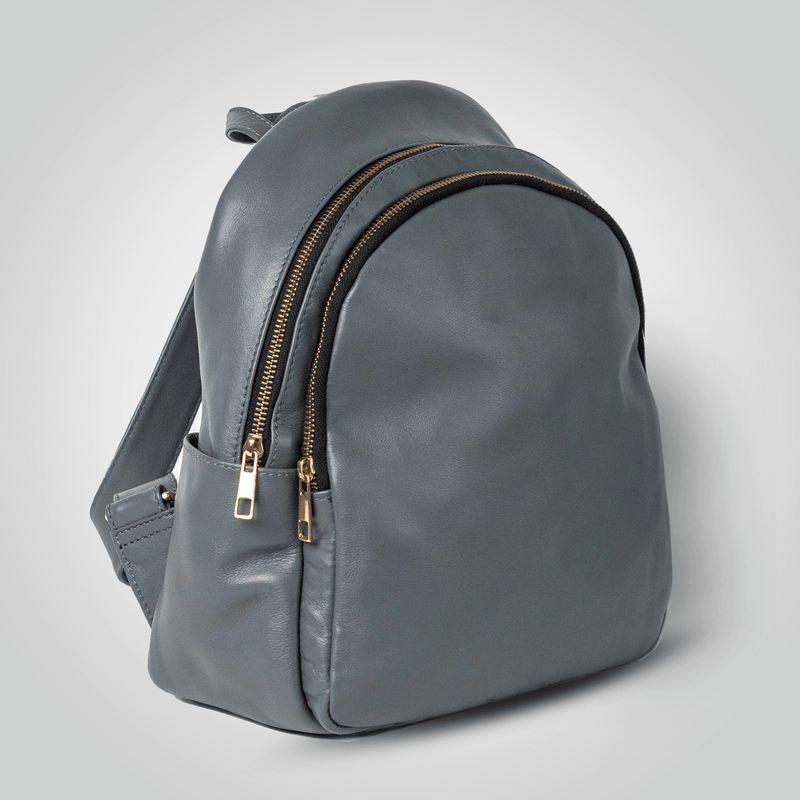 The Grace – Italian Nappa Leather Zip Backpack